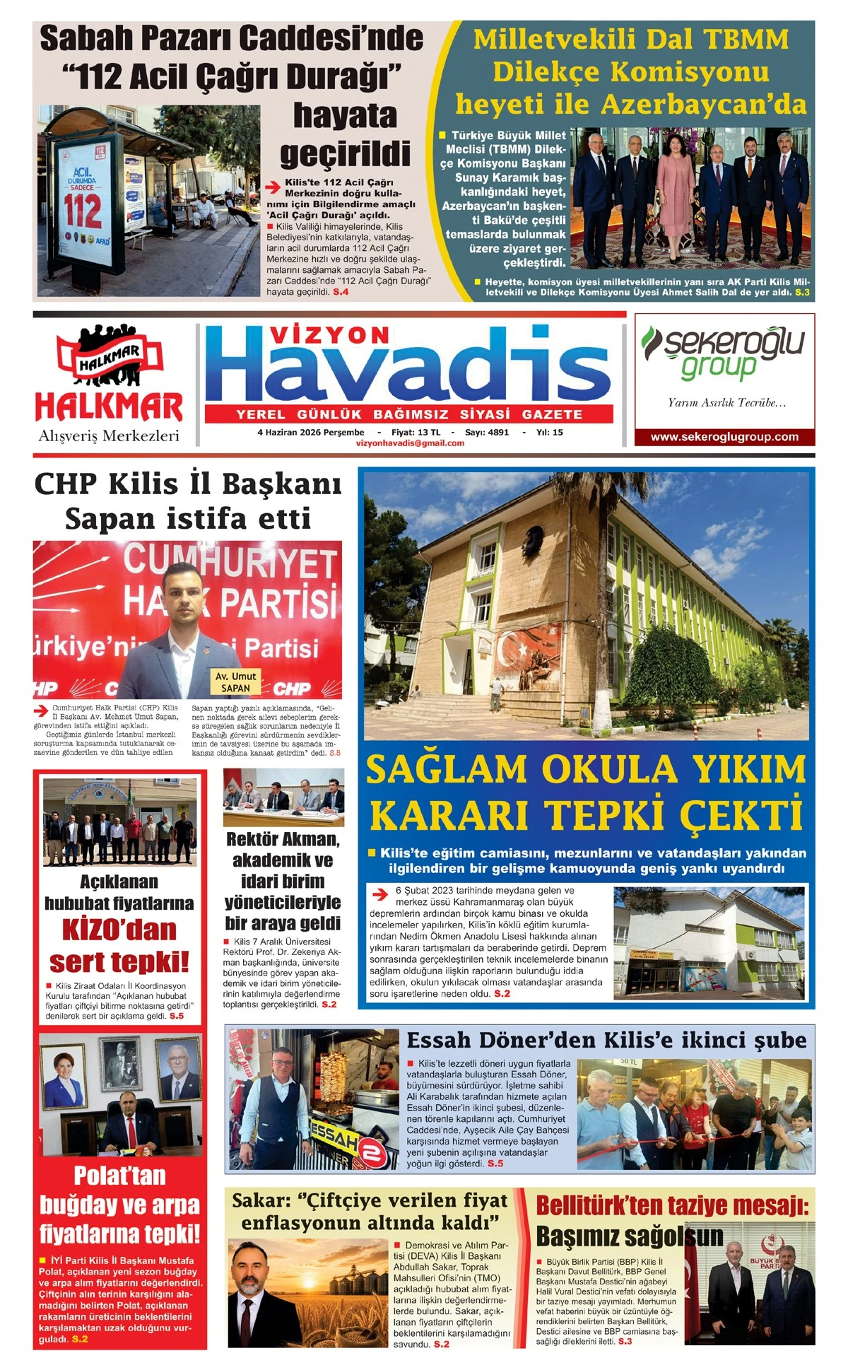 04.06.2026 E-GAZETE