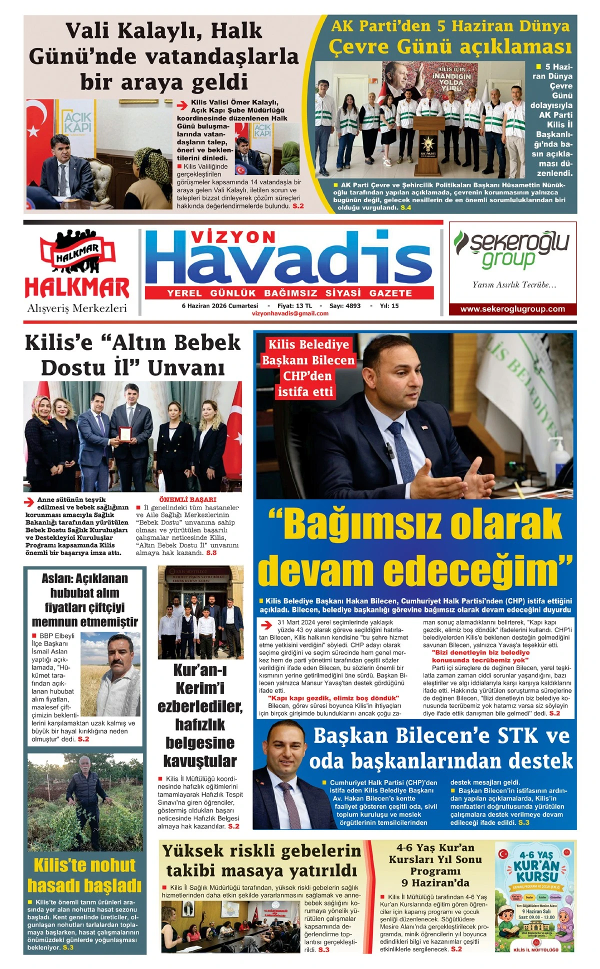 06.06.2026 E-GAZETE