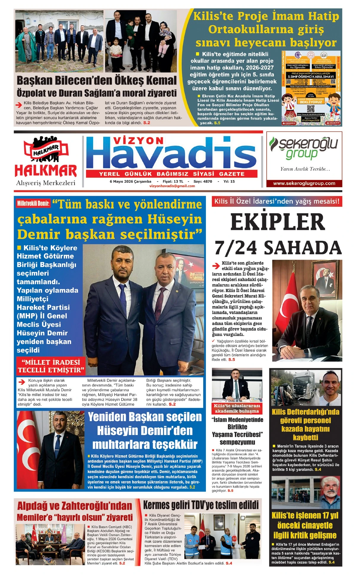 06.05.2026 E-GAZETE