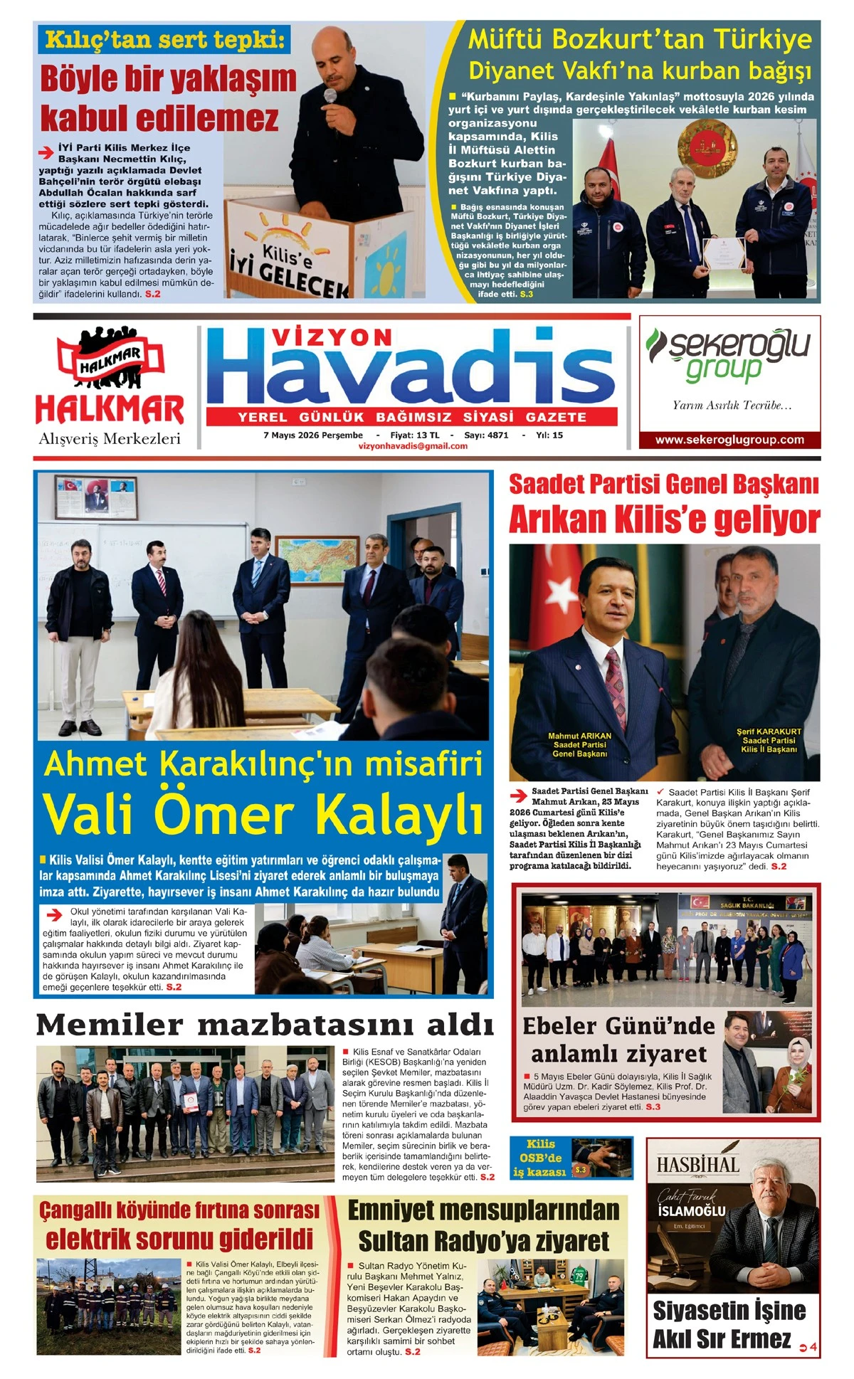 07.05.2026 E-GAZETE