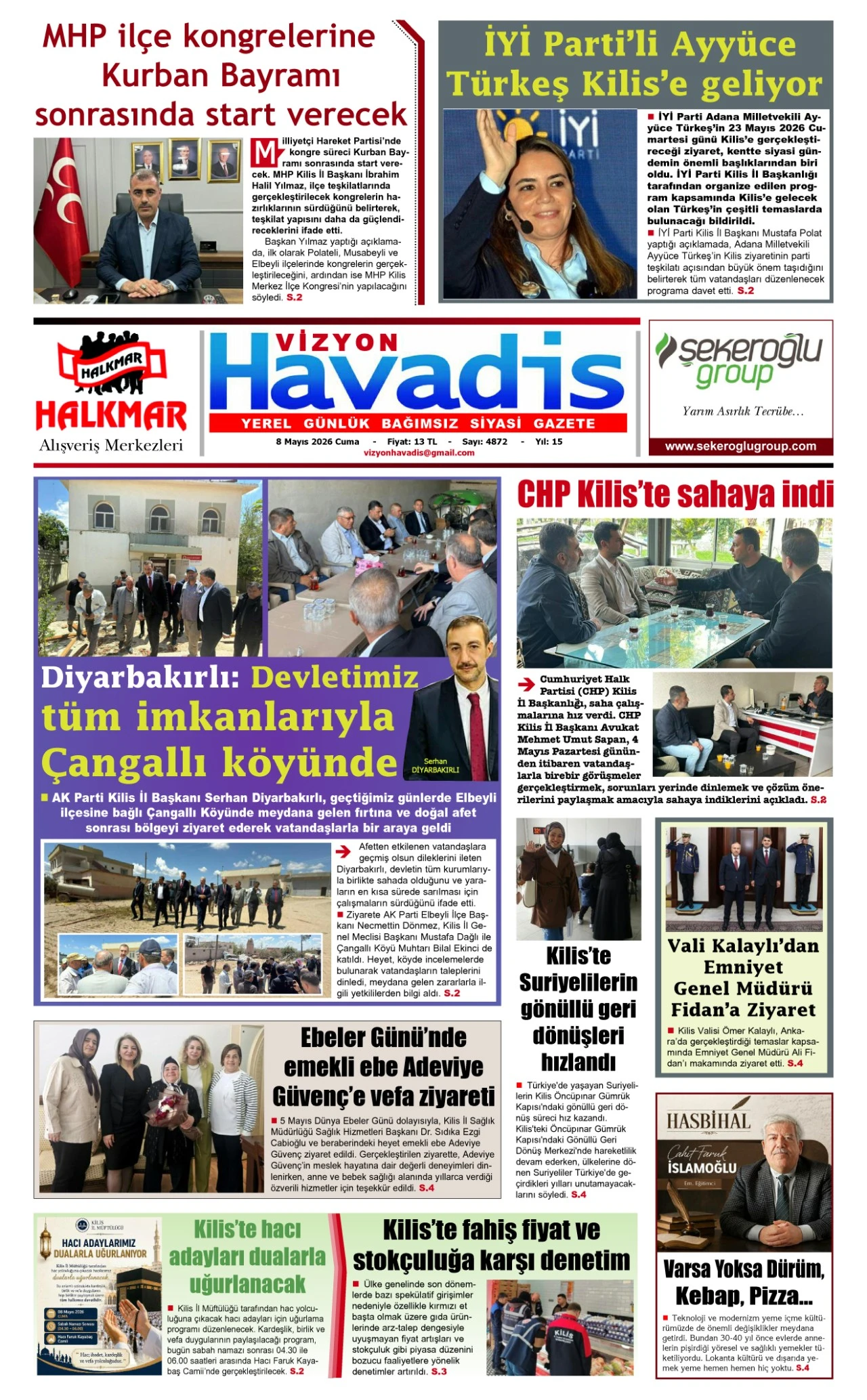 08.05.2026 E-GAZETE