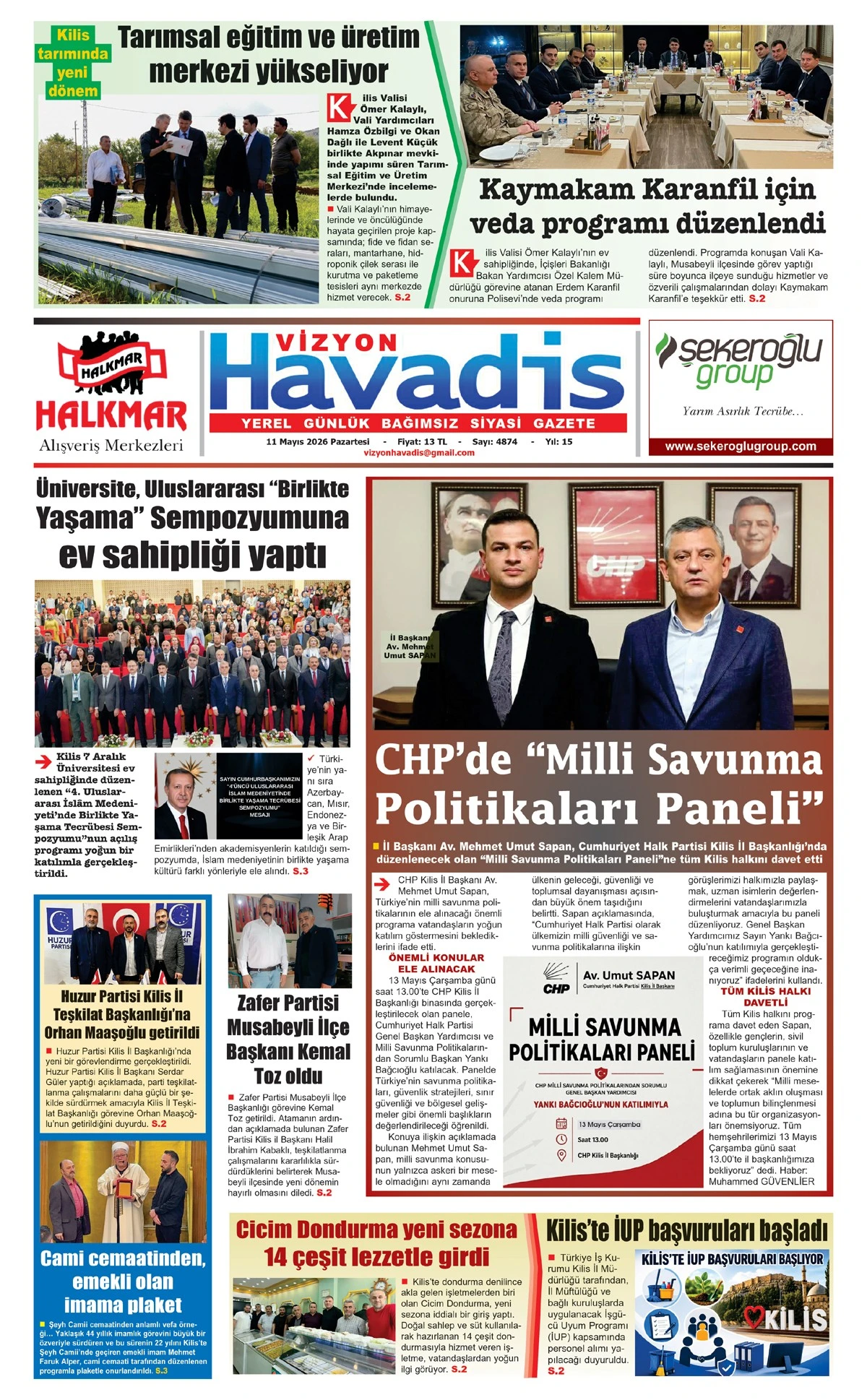11.05.2026 E-GAZETE