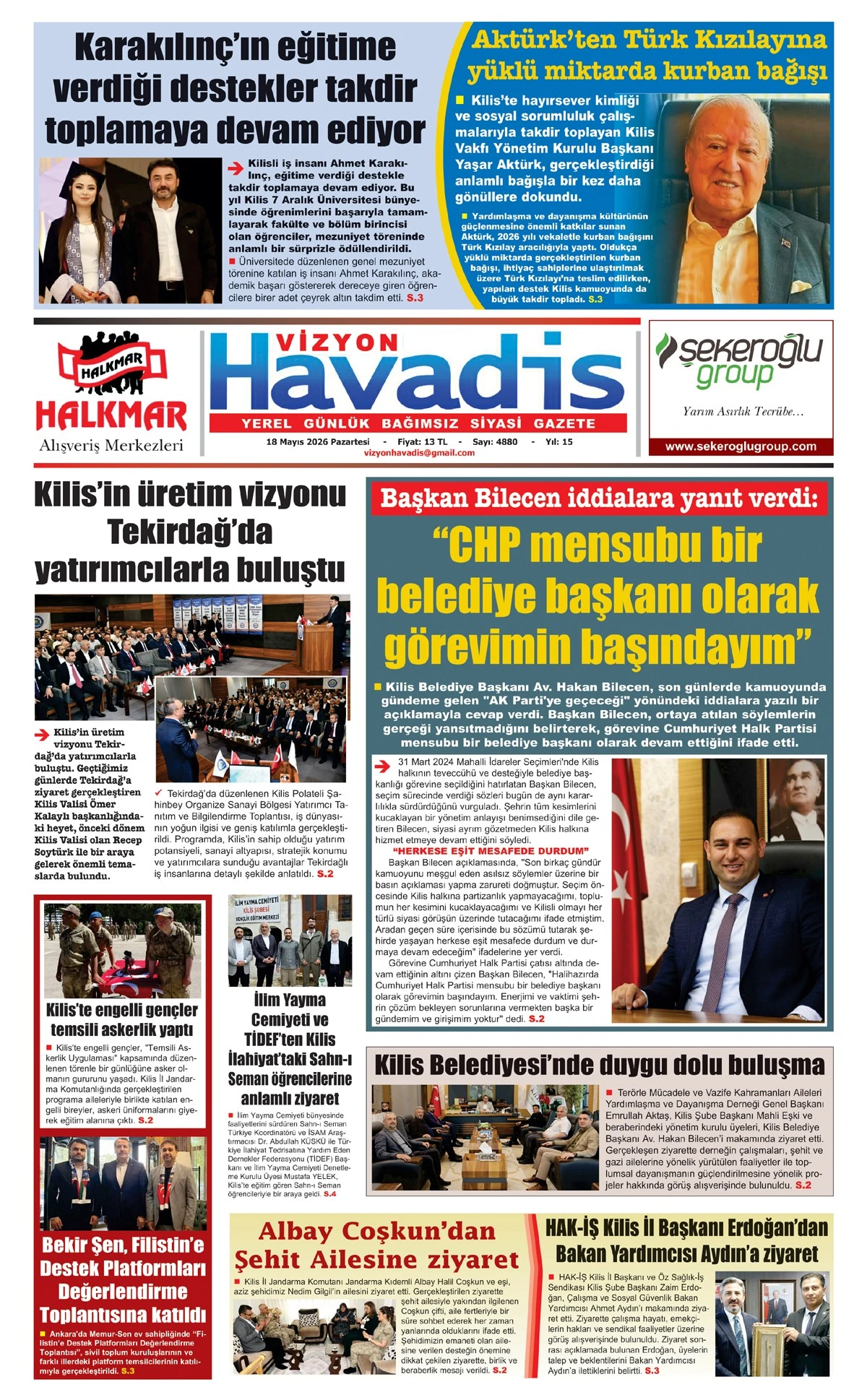 18.05.2026 E-GAZETE