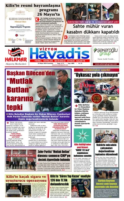 23.05.2026 E-GAZETE