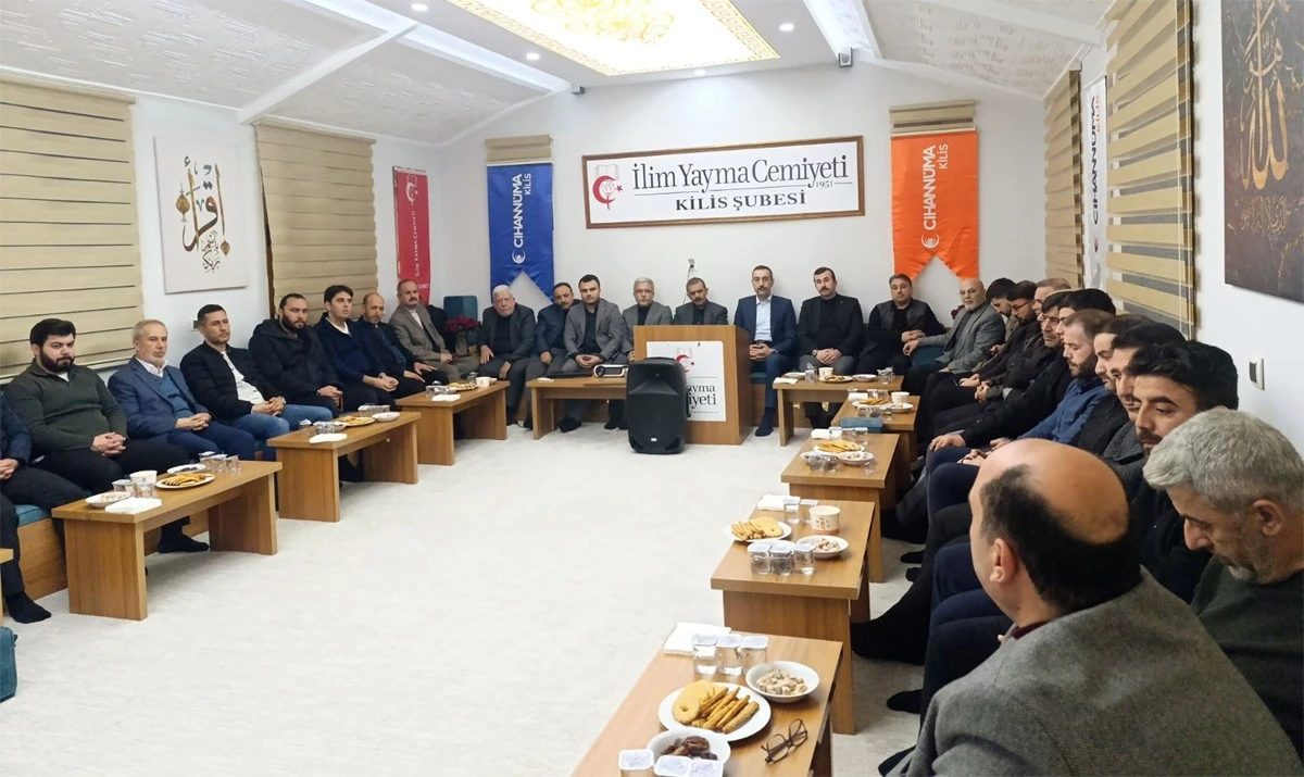 Cihann&uuml;ma Derneği Kilis İl Başkanlığı&rsquo;ndan anlamlı Sahur Meclisi buluşması