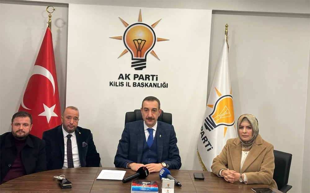 Diyarbakırlı: &lsquo;&rsquo;AK Parti&rsquo;nin Kilis&rsquo;te &uuml;ye sayısı 3.460 artarak 32.426&rsquo;ya ulaşmıştır&rsquo;&rsquo;