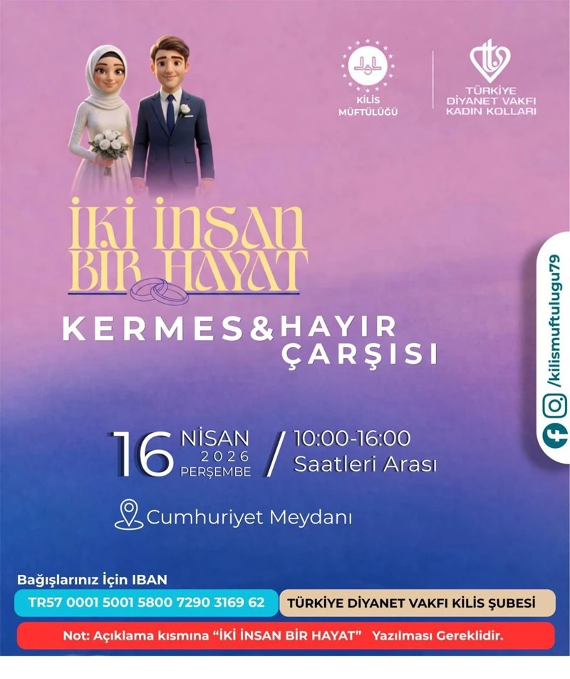 İki İnsan Bir Hayat Kermes &amp; Hayır &Ccedil;arşısı&rsquo;na Davetlisiniz