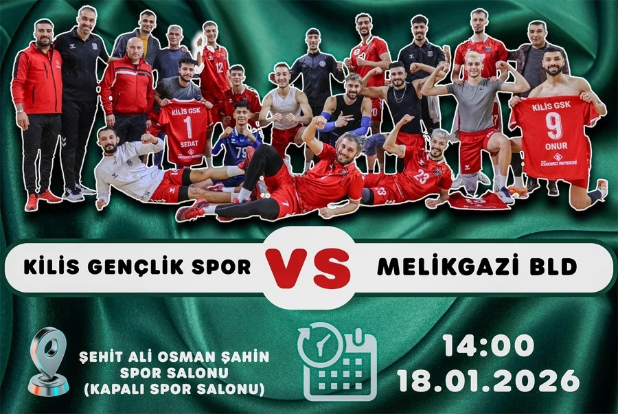 Kilis Gen&ccedil;lik Spor Voleybol Takımı&rsquo;nda hedef ligin en g&uuml;&ccedil;l&uuml; takımını yenmek