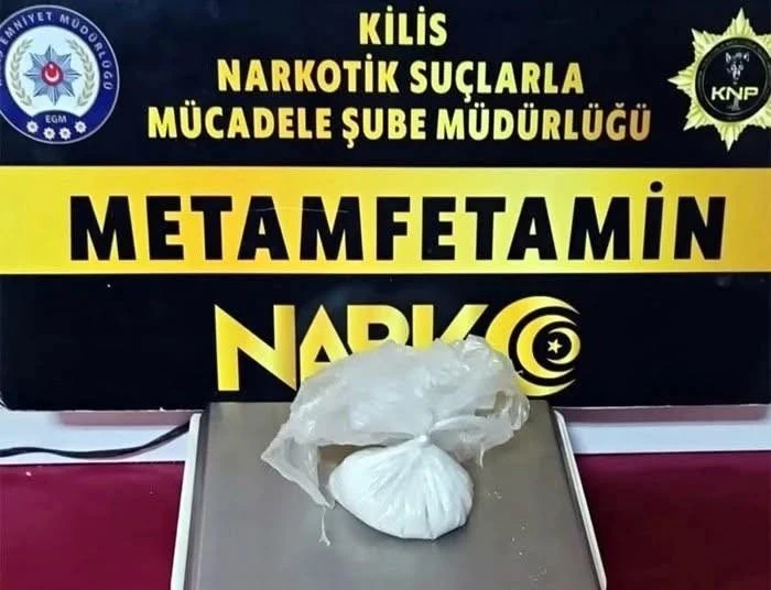 Kilis&rsquo;te 1,62 Gram Metamfetamin Ele Ge&ccedil;irildi