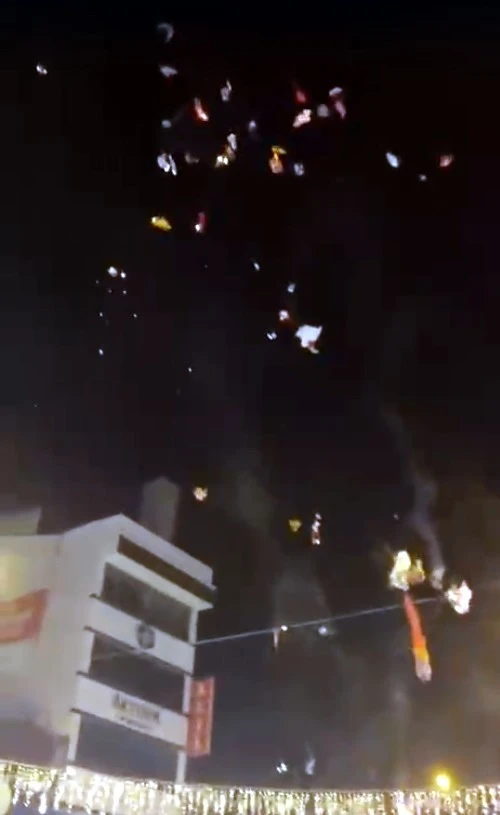 Kilis&rsquo;te  &ldquo;Helyum&rdquo; Denilen Gaz Patladı, Panik Yaşandı 