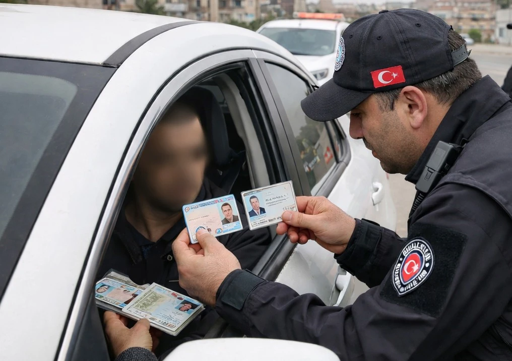 Kilis&rsquo;te yol uygulamasında kimlik oyunu ortaya &ccedil;ıktı