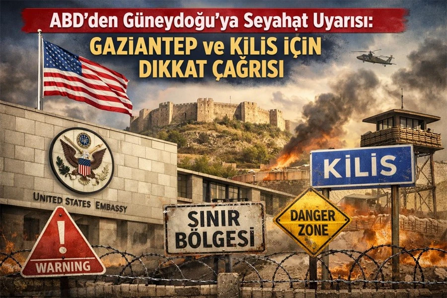 Kilis ve Gaziantep Dahil: ABD Vatandaşlarına &lsquo;Seyahatten Ka&ccedil;ının&rsquo; Uyarısı