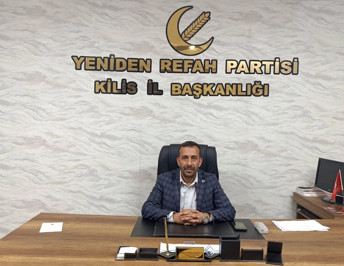 Tosyalı: "Yaşanan elim hadiseler y&uuml;reğimizi dağlamıştır"