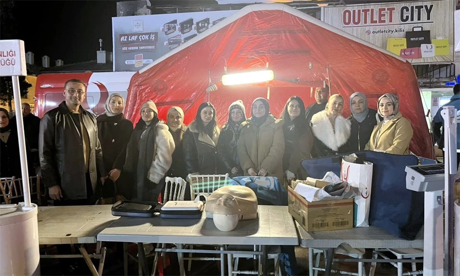 T&uuml;rk Sağlık-Sen Kilis Şubesi&rsquo;nden Halk Sağlığı İstasyonlarına ziyaret