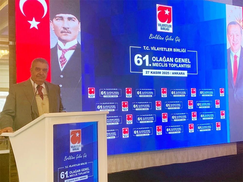 Vilayetler Birliği toplantısında Kilis'i konuştu