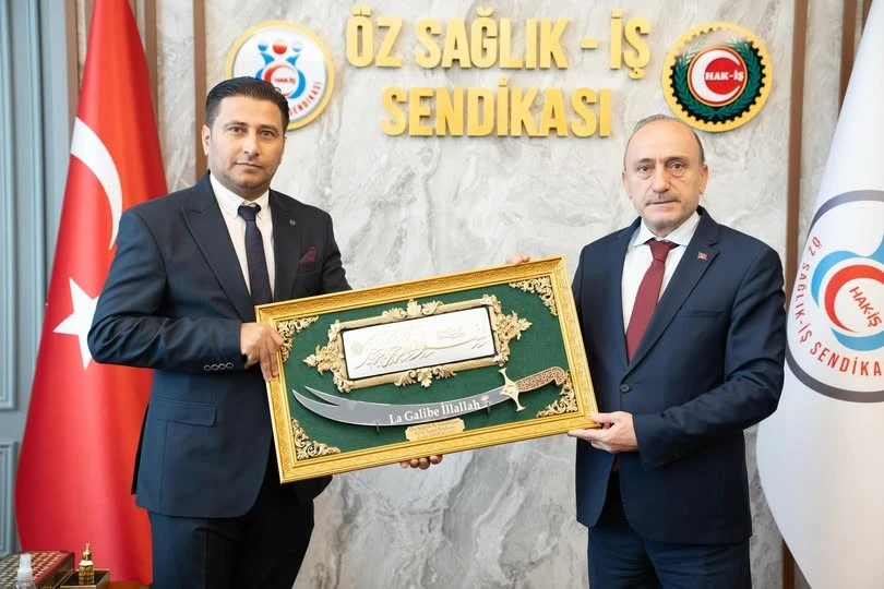 Zaim Erdoğan&rsquo;dan Devlet Sert&rsquo;e hayırlı olsun ziyareti