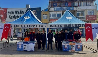 AFAD&rsquo;dan Kilis&rsquo;te farkındalık &ccedil;alışması