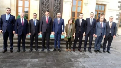 AK Parti heyetinden Suriye ziyareti &ouml;ncesi Vali Kalaylı&rsquo;ya ziyaret