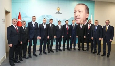 AK Parti Kilis İl Başkanı Diyarbakırlı Ankara'da Kilis i&ccedil;in toplantılara katılıyor