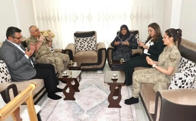 Albay Coşkun&rsquo;dan Şehit Ailesine ziyaret