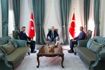 Basın İlan Kurumu ve TÜİK Bölge Müdürleri Vali Şahin’le görüştü