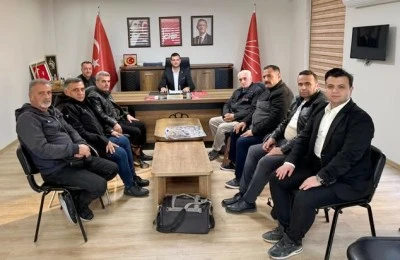Basın Mensuplarından CHP Kilis İl Başkanı Umut Sapan&rsquo;a Hayırlı Olsun Ziyareti