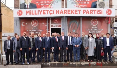 Başkan Bilecen&rsquo;den AK Parti ve MHP'ye bayram ziyareti