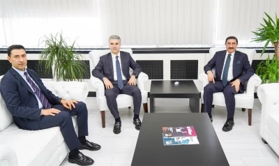 Başsavcı Karataş&rsquo;tan Rekt&ouml;r Akman&rsquo;a ziyaret