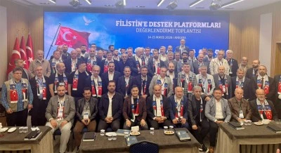 Bekir Şen, Filistin&rsquo;e Destek Platformları Değerlendirme Toplantısına katıldı