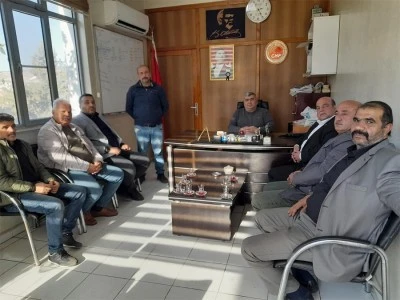 Bellitürk’ten Hangillioğlu’na nezaket ziyareti