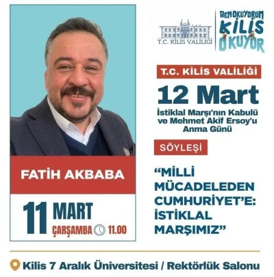 &ldquo;Ben Okuyorum Kilis Okuyor&rdquo; Etkinliğinde İstiklal Marşı S&ouml;yleşisi