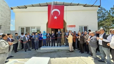 Beşenli K&ouml;y&uuml; Camii ibadete a&ccedil;ıldı