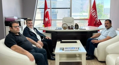 BTP İl Başkanı &Ouml;zkar&rsquo;dan Gazetemize ziyaret