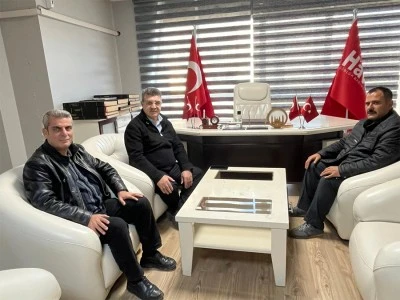 BTP Kilis İl Başkanı &Ouml;zkar&rsquo;dan Vizyon Havadis Gazetesi&rsquo;ne 10 Ocak ziyareti