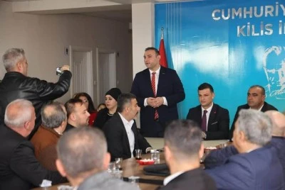 CHP'de Bayramlaşma Programı parti il binasında ger&ccedil;ekleştirildi