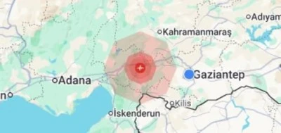 Deprem Kilis'te de hissedildi