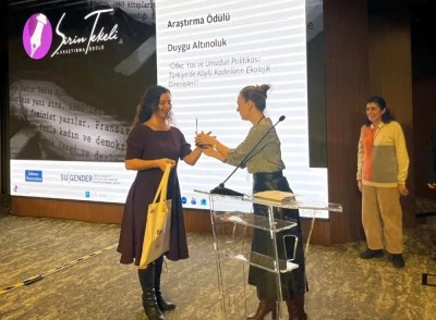 Do&ccedil;. Dr. Altınoluk, Şirin Tekeli Araştırma &Ouml;d&uuml;l&uuml;&rsquo;ne layık g&ouml;r&uuml;ld&uuml;