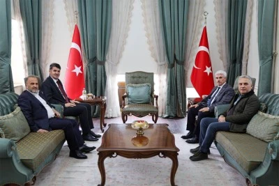 Gaziantep Adliyesi Protokol&uuml;nden Vali Kalaylı&rsquo;ya Hayırlı Olsun Ziyareti