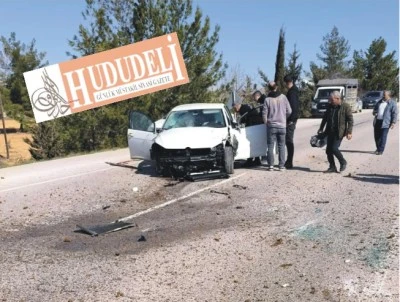 Gaziantep-Kilis karayolunda feci kaza: Ara&ccedil; takla attı