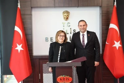 GBB Başkanı Şahin, Başkan Bilecen'le g&ouml;r&uuml;şt&uuml;