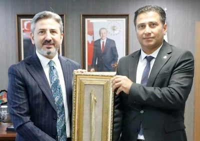 HAK-İŞ Kilis İl Başkanı Erdoğan&rsquo;dan Bakan Yardımcısı Aydın&rsquo;a ziyaret
