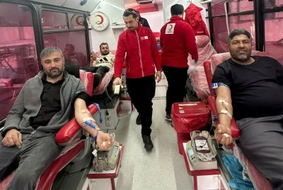 Hasancalı&rsquo;da Kızılay Kan Bağışı Etkinliği