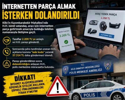&ldquo;İade kodu&rdquo; tuzağıyla binlerce lirasını kaybetti