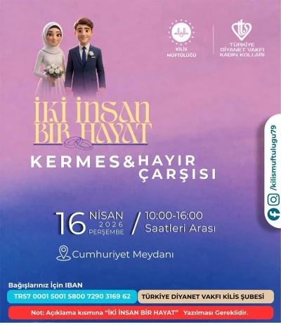 İki İnsan Bir Hayat Kermes &amp; Hayır &Ccedil;arşısı&rsquo;na Davetlisiniz