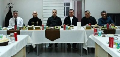 İl Emniyet M&uuml;d&uuml;r&uuml; Korkmaz, &ccedil;evik kuvvet personeliyle iftar programında buluştu