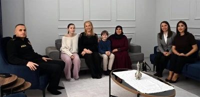 İl Emniyet M&uuml;d&uuml;r&uuml; Korkmaz&rsquo;dan Şehit Ailesine Anlamlı Ziyaret