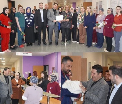 İl Sağlık M&uuml;d&uuml;r&uuml; S&ouml;ylemez&rsquo;den &ouml;zverili sağlık &ccedil;alışanlarına teşekk&uuml;r ziyareti