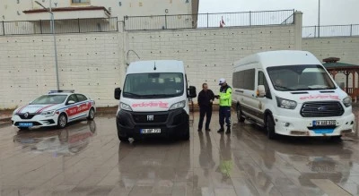 Jandarma&rsquo;dan okul servislerine denetim