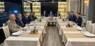 Kaymakam Karanfil i&ccedil;in veda programı d&uuml;zenlendi