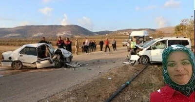 Kazada ağır yaralanan 41 yaşındaki kadın hayatını kaybetti